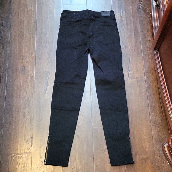 American Eagle Super Super Stretch X Hi-Rise Jegging Biker Jean - Picture 4 of 9